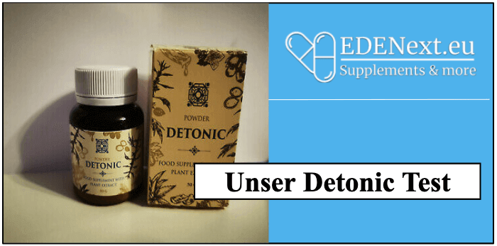 Unsere Detonic Produktbestellung Detonic Selbsttest