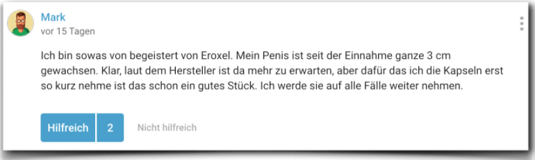 Ein positiver Erfahrungsbericht aus der gutefrage.net Community Eroxel Erfahrung Erfahrungsbericht Erfahrungen