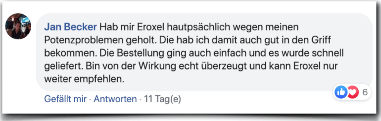 Ein Erfahrungsbericht aus einem Forum Eroxel Erfahrungsbericht Kritik Bewertung Erfahrungen