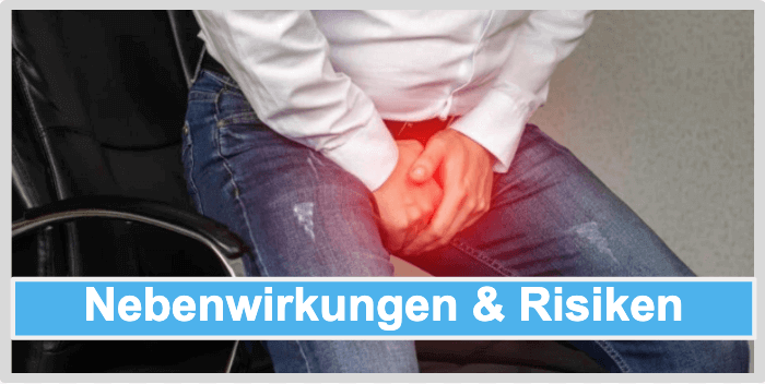 Mann hat Schmerzen im Intimbereich Phallosan Forte Nebenwirkungen Risiken