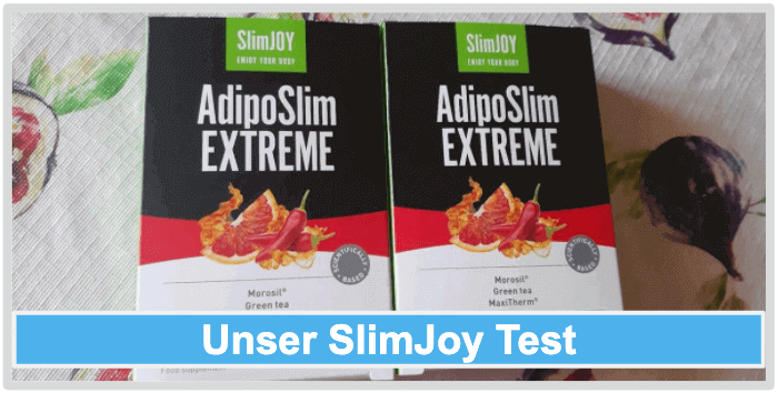 Unsere SlimJoy AdipoSlim Bestellung. Slimjoy Test