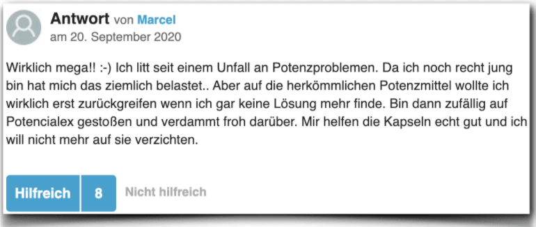 Ein positiver Erfahrungsbericht aus der gutefrage.net Community Potencialex Erfahrung Erfahrungen Erfahrungsbericht