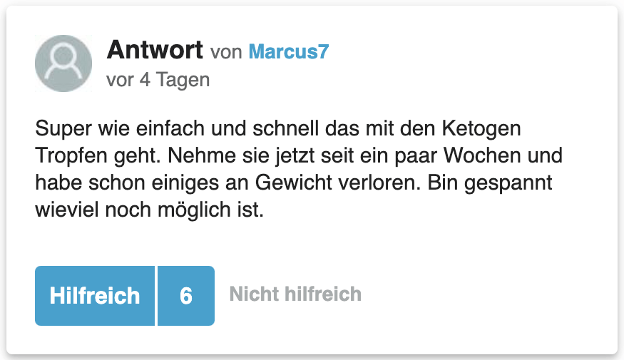 Ein negativer Erfahrungsbericht aus der gutefrage.net Community Ketogen Erfahrungen Bewertungen gutefrage