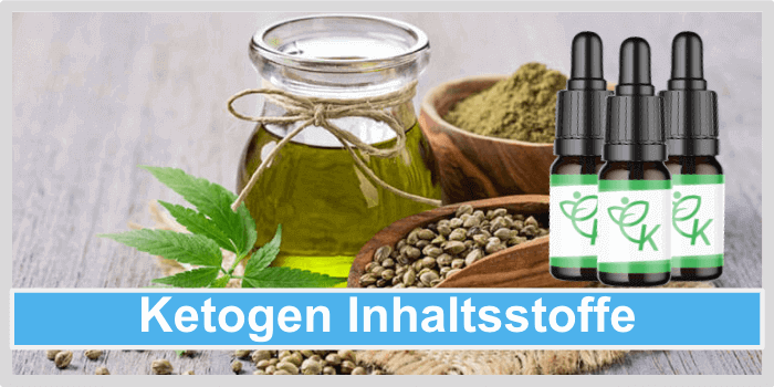 Hanfsamenöl in einer Glaskaraffe Ketogen Inhaltsstoffe