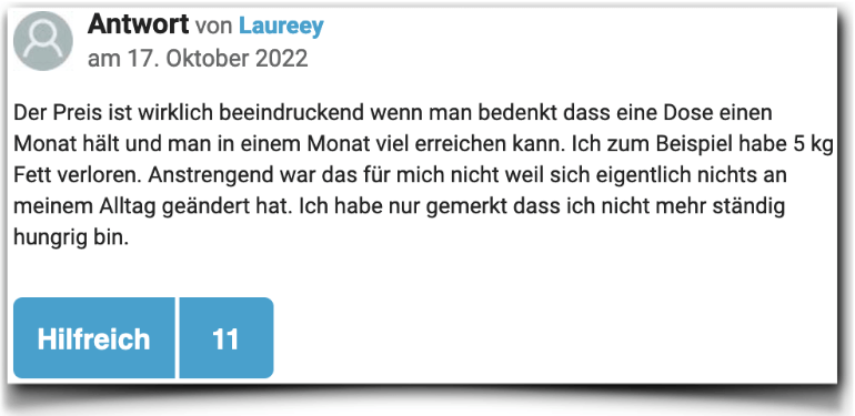 Ein Erfahrungsbericht aus einem Forum Elixfett Erfahrung Bewertung