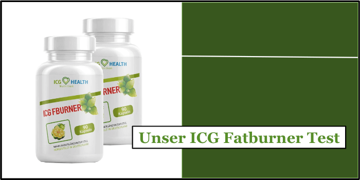 ICG Fatburner Produktverpackung ICG Fatburner Test Selbsttest