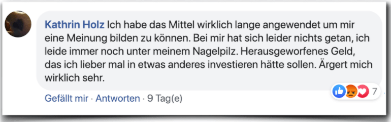 Ein Erfahrungsbericht aus einem Forum Onycosolve Erfahrungsbericht Bewertung Kritik Erfahrungen