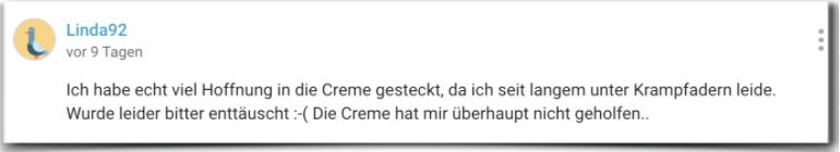 Ein negativer Erfahrungsbericht aus der gutefrage.net Community Varikosette Erfahrung Erfahrungen Erfahrungsbericht