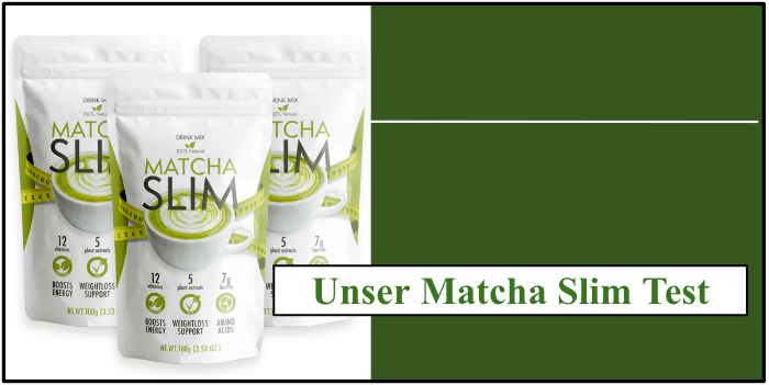 Matcha Slim Produktverpackung Matcha Slim Test