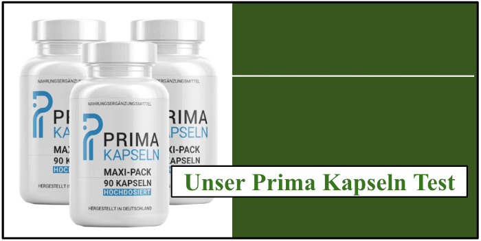 Prima Kapseln Produktverpackung Prima Kapseln Test Selbsttest