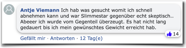 Ein Erfahrungsbericht aus einem Forum Slimmestar Erfahrungsbericht Bewertungen Kritik Erfahrungen