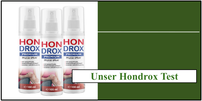 Hondrox Produktverpackungen Unser Hondrox Test