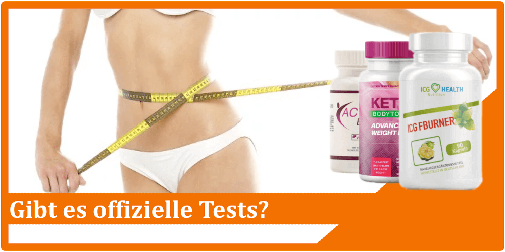 Frau misst ihren Bauchumfang Abnehmtabletten Tests Studien