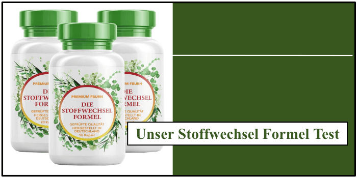 Die Stoffwechsel Formel Produktverpackung Unser die Stoffwechsel Formel Test