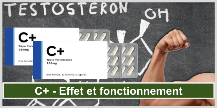 La formule pour la testostérone et C + gélules C+ Effet fonctionnement