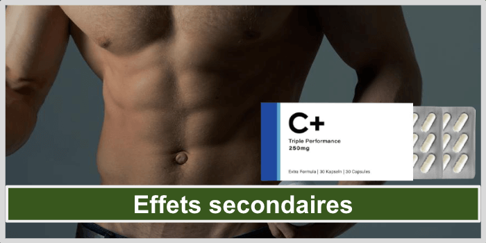 Un ventre d'homme bien musclé C+ effets secondaires