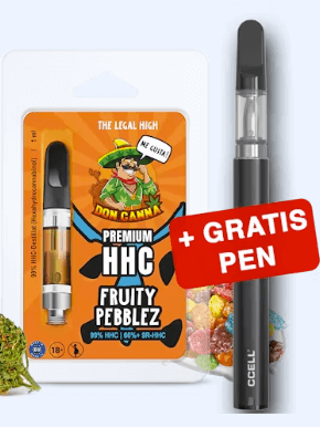 Hanfosan Abbild Hanfosan HHC Vape Fruity Pepplez Abbild Tabelle