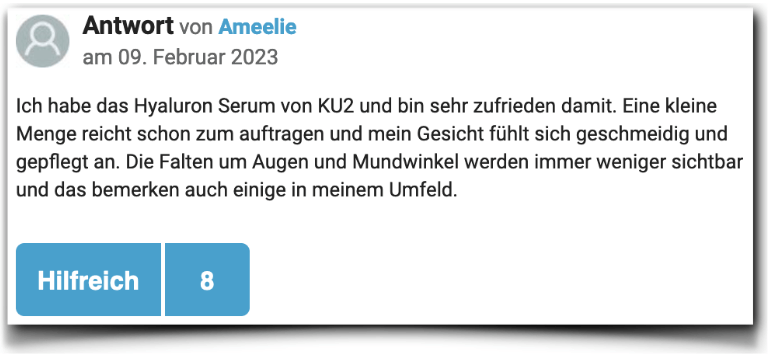 Ein Erfahrungsbericht aus einem Forum KU2 Cosmetics Bewertungen Erfahrungen gutefrage