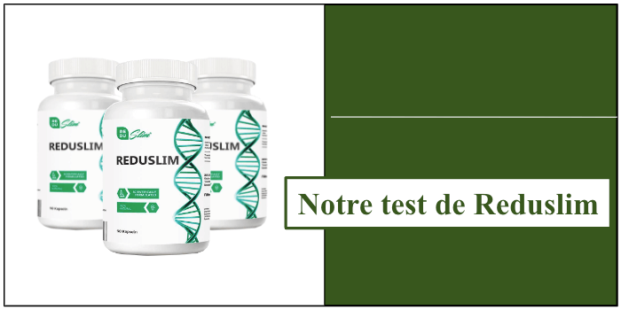 Notre commande de produits Reduslim en test image