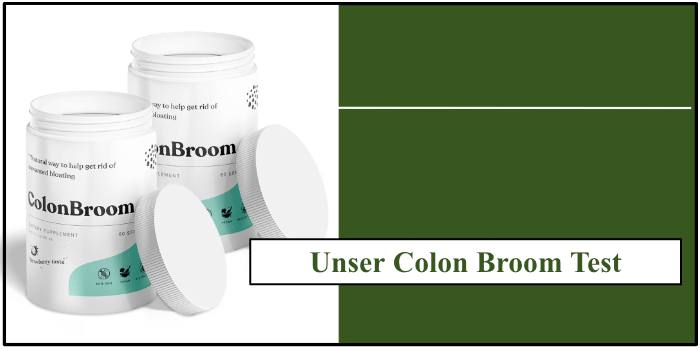 Colon Broom Produktverpackung Unser Colonbroom Test