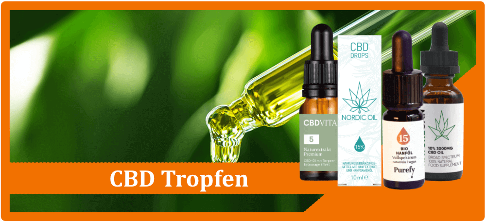 CBD Öl Tropfen CBD Tropfen