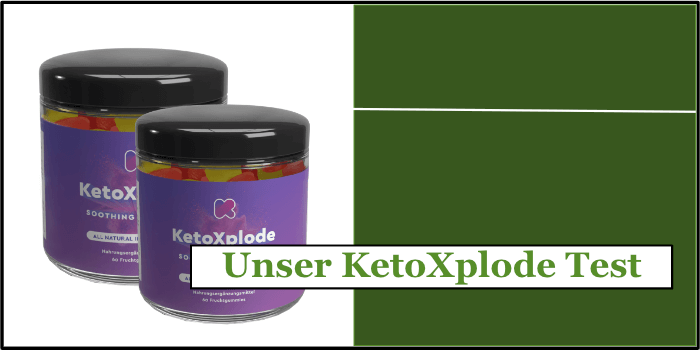 KetoXplode Produktverpackung KetoXplode Test Selbsttest