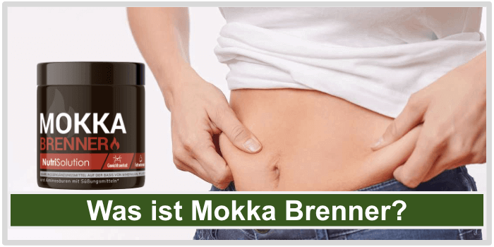 Person greift sich an das Bauchfett Was ist der Mokka Brenner