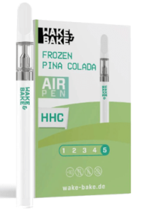 Wake & Bake Abbild Wake and Bake Pina Colada hhc vape Tabelle