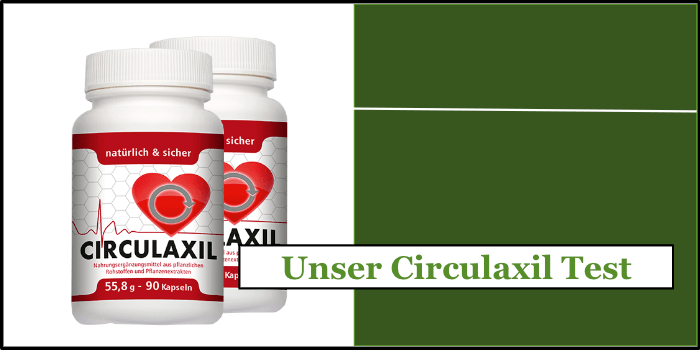 Circulaxil Produktverpackung Circulaxil Test Selbsttest