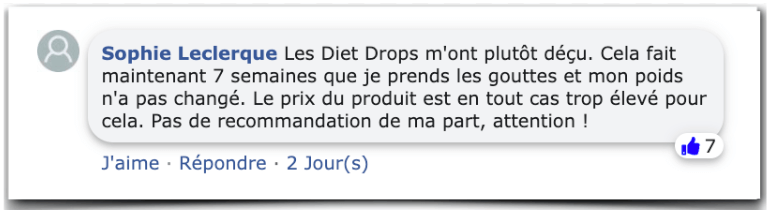 Diet Drops Review Avis Rapport d'essai Diet Drops Review Avis Rapport d'essai