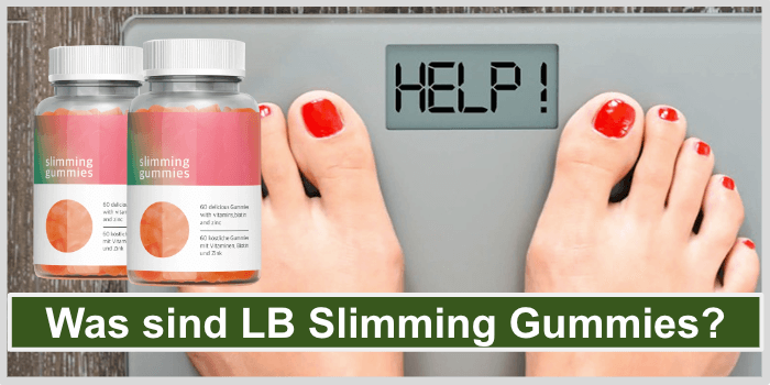 Eine Waage die HELP anzeigt Was sind Slimming Gummies