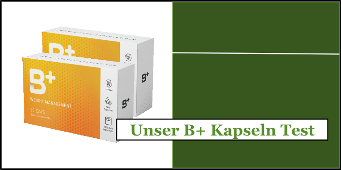 Body+ Kapseln Produktverpackung B Plus Kapseln Test Selbsttest