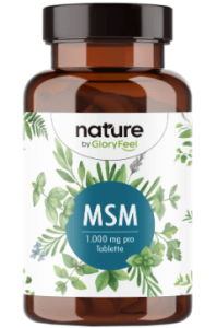 GloryFeel MSM Produktvergleich Abbild Tabelle GloryFeel MSM Produktvergleich Abbild Tabelle