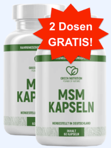 Green Nutrition MSM Produktvergleich Abbild Tabelle Green Nutrition MSM Produktvergleich Abbild Tabelle