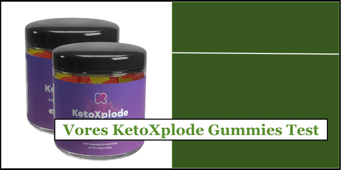 KetoXplode Gummies produktemballage KetoXplode Gummies Test Selvtest