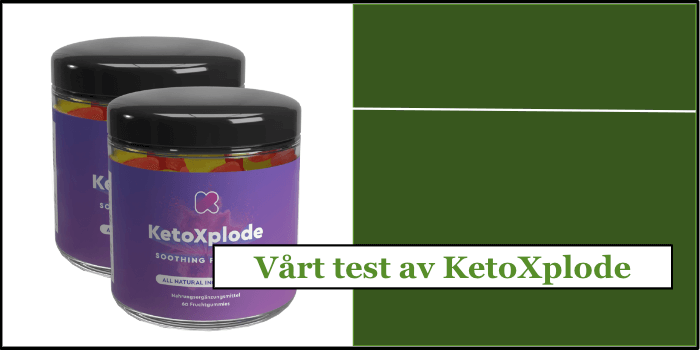 KetoXplode produktförpackning KetoXplode Test Sjaelvtest