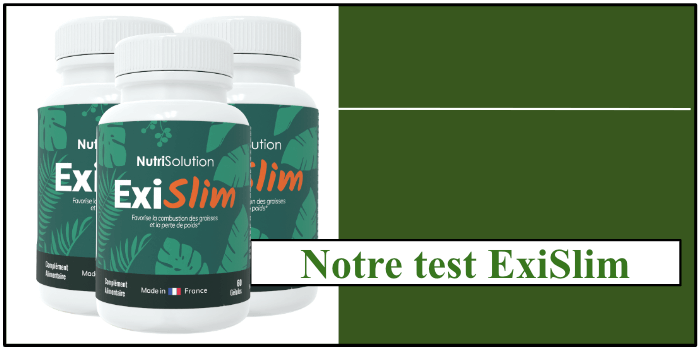 ExiSlim emballages de produits Notre test ExiSlim