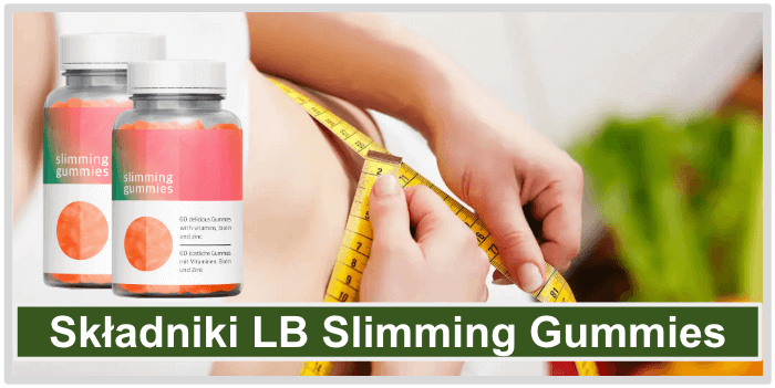 Osoba mierzy obwody Składniki LB Slimming Gummies