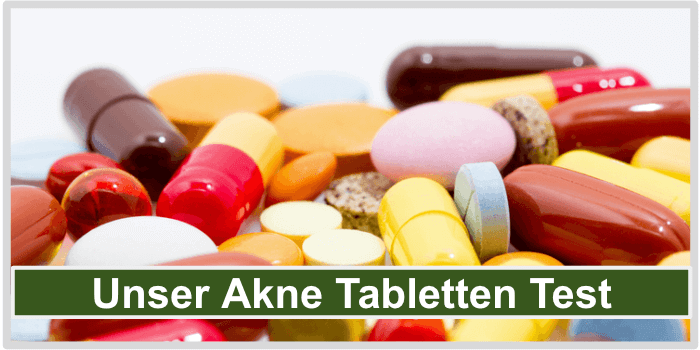 Viele verschiedene Tabletten und Kapseln Akne Tabletten Test Bild