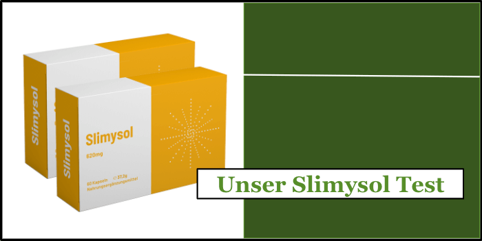 Slimysol Produktverpackung Slimysol Test Selbsttest