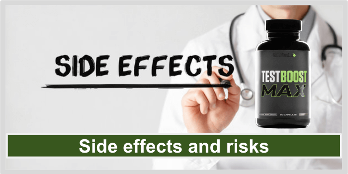 Doctor writes the word side effects Test Boost Max side effects risks