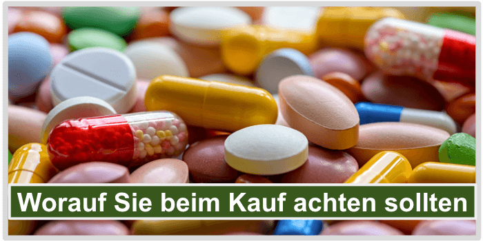 Viele verschiedene Supplements Darauf beim Kauf achten Bild