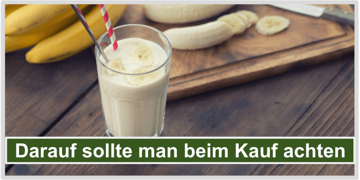 Ein leckerer Abnehmshake Darauf beim Kauf achten Bild
