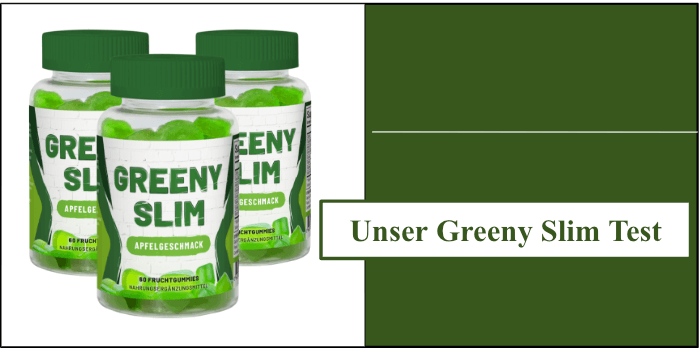 Unsere Produktbestellung Greeny Slim Test Bild