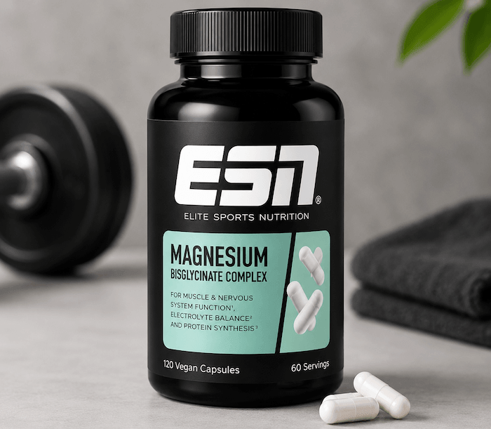 ESN Magnesium Caps 120 Kapseln – reines Magnesiumbisglycinat