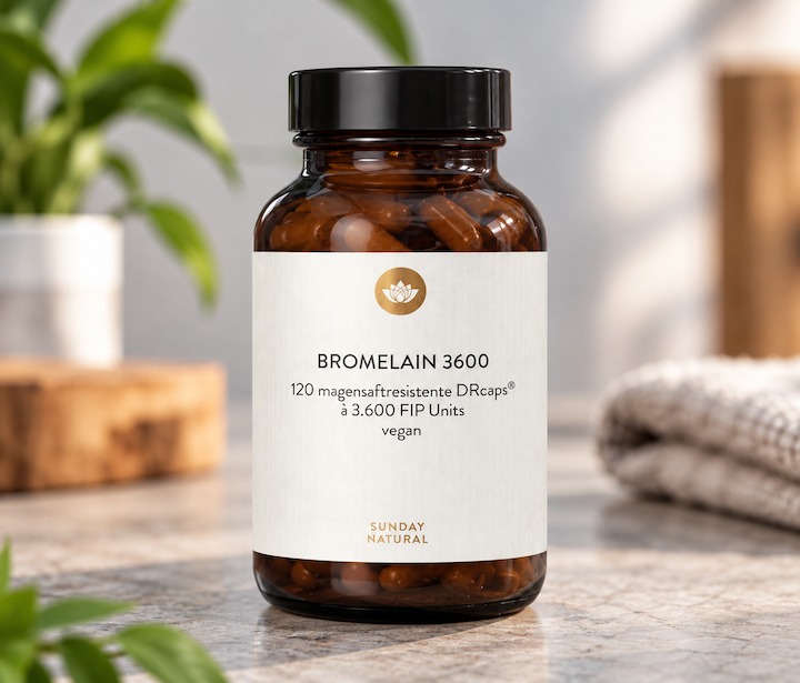 Sunday Natural Bromelain 3600 Sunday Natural Bromelain Tabletten
